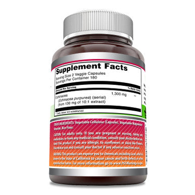 Amazing Formulas Ecea | 1300 Mg | Veggie Capsules Supplement | Non-Gmo | Gluten Free | Made In Usa (360 Count)