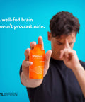 TruBrain Drinks Nootropic Brain Food Designed by Neuroscientists to Boost Mental Output & Improve Memory Nootropic Supplement