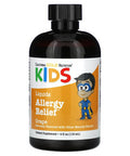 California Gold Nutrition Liquid Allergy Relief For Children, No Alcohol, Grape Flavor, 4 Fl Oz (118 Ml)