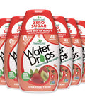 Sweetleaf Water Drops Strawberry Kiwi Sugar- Water Enhancer Drops Stevia & Monk Fruit Sweetener Water Flavoring 1.62 Oz (Pack of 6)