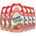 Sweetleaf Water Drops Strawberry Kiwi Sugar- Water Enhancer Drops Stevia & Monk Fruit Sweetener Water Flavoring 1.62 Oz (Pack of 6)