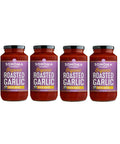 Sonoma Gourmet Seven Veggie Pasta Sauce | Vegan, USDA Organic, Non-GMO, Gluten-Free and No Sugar Added | Made With Fresh Ingredients | 25 Ounce Jars (Pack of 4)