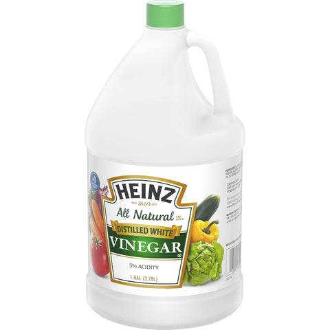Heinz All Natural Distilled White Vinegar with 5% Acidity, 1 gal Jug