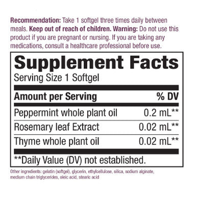 Nature'S Way Premium Extract Peppermint Soothe 60 Count