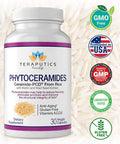 Phytoceramides Ceramide-Pcd Made From Rice - W/ Biotin And Kiwi Seed - Non Gmo Gluten Free Hair Skin And Nails Vitamin, Reduce
