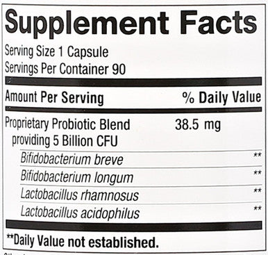 Nature'S Way Primadophilus Bifidus 90 Capsules