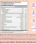 Llama Naturals Multivitamin for Women Vegan Organic Gummies with Vitamin D C and K Women's Real Fruit Gummy Vitamins Chewable Multivitamin Supplement No Added Sugar Cane Cherry 120 Ct