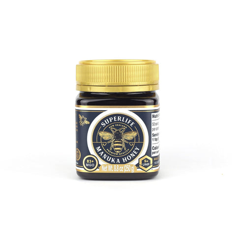SuperLife - Manuka Honey MGO 263+ (UMF 10+) 500g, Raw Honey, Pure & Unpasteurised Monofloral New Zealand Honey