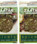 Spicely Organic Seasoning Zaatar W/Salt 0.35 Ounce ecoBox Gluten (Pack of 2)