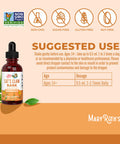 MaryRuth Organics Cat's Claw Herbal Liquid Drops 2 Month Supply Unflavored Cats Claw Tincture 1 Fl Oz