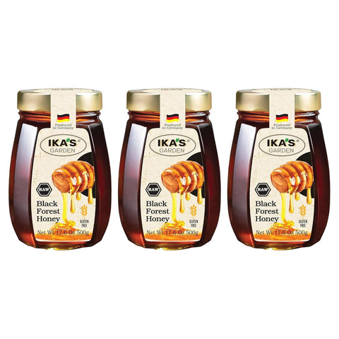 Ika's Garden Raw Manuka Honey with Blossom Honey - 100% Pure, Unfiltered, Gluten-Free Ã¢â‚¬â€œ Product of Germany, 17.6 oz (500g) Jar