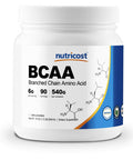Nutricost BCAA Powder 2:1:1 (Unflavored) 90 Servings - High Quality Branched Chain Amino Acids
