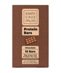 Santa Cruz Paleo Protein Bar ÃƒÂ¢Ã¢â€šÂ¬Ã¢â‚¬Å“ 20g Grass-Fed Whey & Collagen Protein ÃƒÂ¢Ã¢â€šÂ¬Ã¢â‚¬Å“ Wildflower Honey Sweetened, No Seed Oils, High Protein Snack Bar (Chocolate Flavor, Pack of 10)