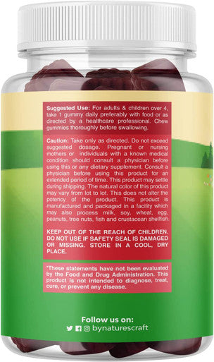 Bundle of Gummy Vitamins for Kids Immune Support and Sambucus Elderberry Gummies Kids Vitamins - Provides Bone Health - Boost Immune System and Brain Activity - 90 Herbal Yummy Chewable Gummies