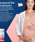 Best Nest Wellness Fertility Supplements for Women Vegan Prenatal Vitamins for Women Methylfolate Ashwagandha Whole Food Blend Conception Supplements & Pre Natal Multivitamin Formula 30Ct