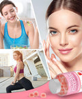 Sugar-Collagen Gummies For Women, Hydrolyzed Collagen Peptides Gummies With Biotin, Collagen Supplements Gummy With Vitamin B12, C, D, Zinc For Hair Skin Nail