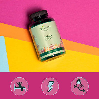 Maca Root VegaveroÃƒâ€šÃ‚Â® | 4200 mg Peruvian Maca Extract | NO Additives | 180 Vegan Capsules