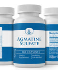 PURE ORIGINAL INGREDIENTS Agmatine Sulfate, (100 Capsules) Always Pure, No Additives Or Fillers, Lab Verified