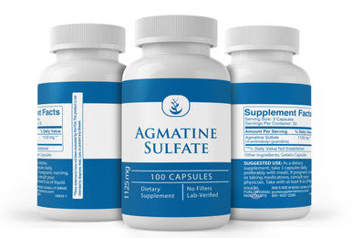 PURE ORIGINAL INGREDIENTS Agmatine Sulfate, (100 Capsules) Always Pure, No Additives Or Fillers, Lab Verified