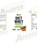 Diet Whey Protein Powder 908g by Freak Athletics - UK Made Diet Shakes - Meal Replacement Shake (Chocolate)
