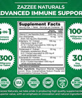 Zazzee Grape Seed Extract Capsules and Advanced Immune Support Tablets