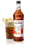 Monin - Honey Syrup, Smooth Sweet Honey Flavor, Great for Teas, Lemonades, Cocktails, & Coffee, Gluten-Free, Non-GMO (1 Liter)
