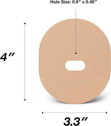Simpatch Guardian Enlite Adhesive Patch (25-Pack) (Tan)