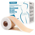 Scar Away Silicone Scar Sheets, Silicone Scar Tape (1.6 X 120 Roll), Scar Removal Sheets, Scar Strips For Surgical Scars, Stretch Marks, C-Section, Keloid, Tummy Tuck, Burn, Old/Scars, Reusable