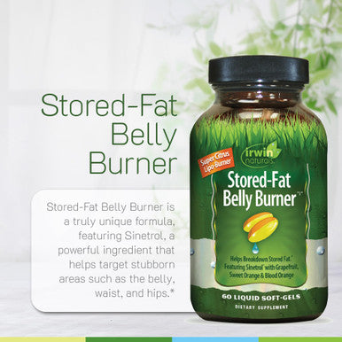 IRWIN NATURALS Stored-Fat Belly Burner 72 Count
