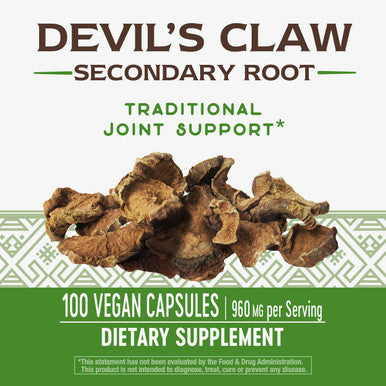 Nature'S Way Devil S Claw Secondary Root 480 Mg 100 Vcaps
