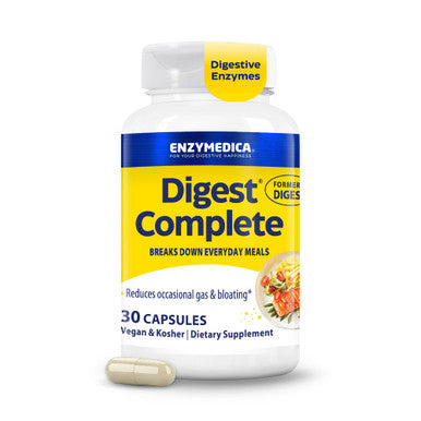 Enzymedica Digest Complete Digestive Enzyme Formula 30 Capsules