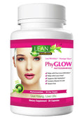 LEAN Nutraceuticals PhyGLOW Phytoceramides Ceramide Supplement with Multivitamins A, C, D, E - Skin Care Hydration Restoring Pills, Super Vegan Anti-Aging Wrinkle Support for Women and Men 30 Capsules