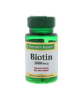 Nature's Bounty Biotin 1000 mcg Vitamin Supplement Tablets 100 ea