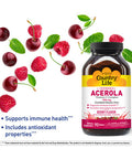 Country Life Chewable Acerola 500 mg