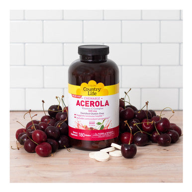 Country Life Chewable Acerola 500 mg