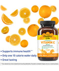 Country Life Chewable Vitamin C 500 mg