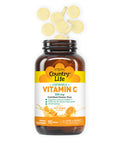 Country Life Chewable Vitamin C 500 mg