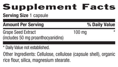 Country Life Grape Seed Extract 100 mg