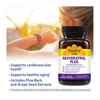 Country Life Resveratrol Plus
