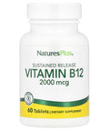 Natures Plus Vitamin B12 2000 Mcg Sustained Release 60 Tablets