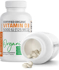 Bronson Vitamin D3 USDA Certified Organic - 5,000 IU 90 Count