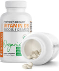 Bronson Vitamin D3 USDA Certified Organic - 5,000 IU 360 Count