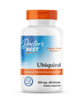 Doctor's Best Ubiquinol with Kaneka QH, Non-GMO, Gluten Free, Soy Free, Heart Health, 100 mg, 60 Softgels