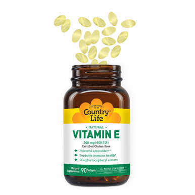 Country Life Natural Vitamin E - 400 I.U.