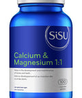 Sisu Calcium Magnesium 1:1 with Vitamin D3 - 100 Capsules