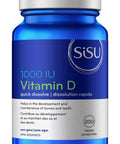 Sisu Vitamin D 1000 IU - 200 Tablets