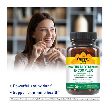Country Life Natural Vitamin E-Complex 400 I.U.