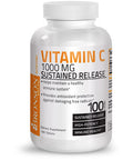 Bronson Vitamin C Ascorbic Acid Sustained Release - 1,000 mg 100 Count