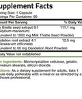 Bronson Milk Thistle Seed - 1,000 mg 60 Count