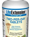 Life Extension Two-Per-Day Tabs 60 Vege Tabs-1656660882